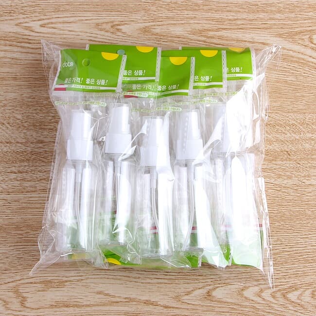 플라스틱 화장품용기(40ml)/여행용 스프레이용기 공병