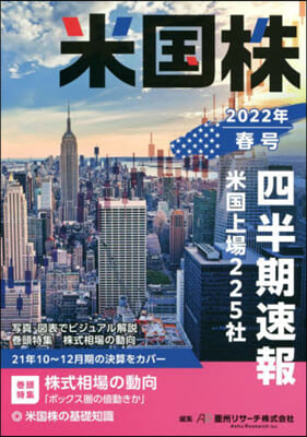 米國株 四半期速報 2022年 春號