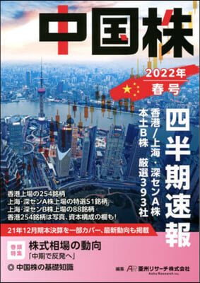 中國株 四半期速報 2022年 春號