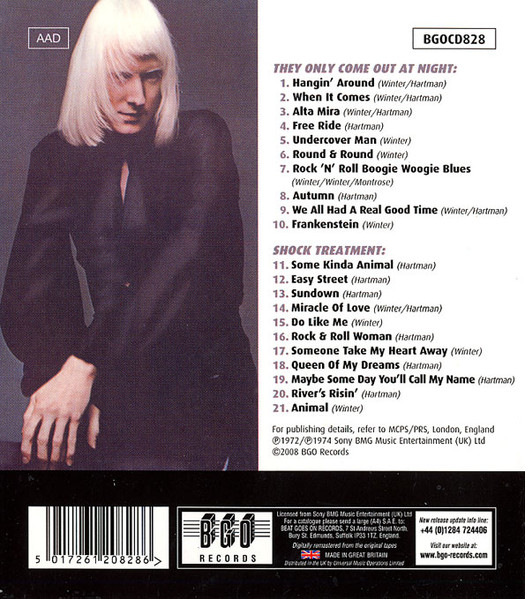 Edgar Winter Group (에드가 윈터 그룹) - They Only Come Out At Night / Shock Treatment 
