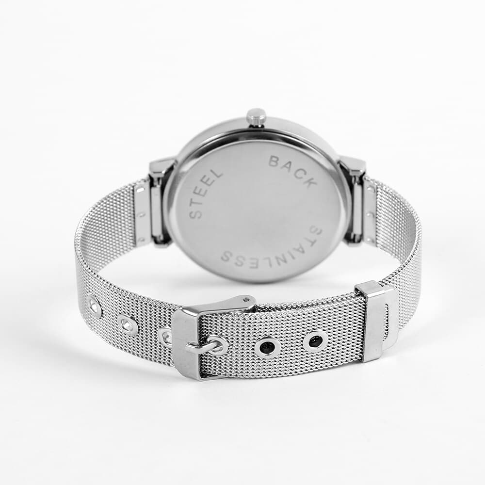레티 여성 손목시계(블랙)/심플 캐주얼 메탈시계