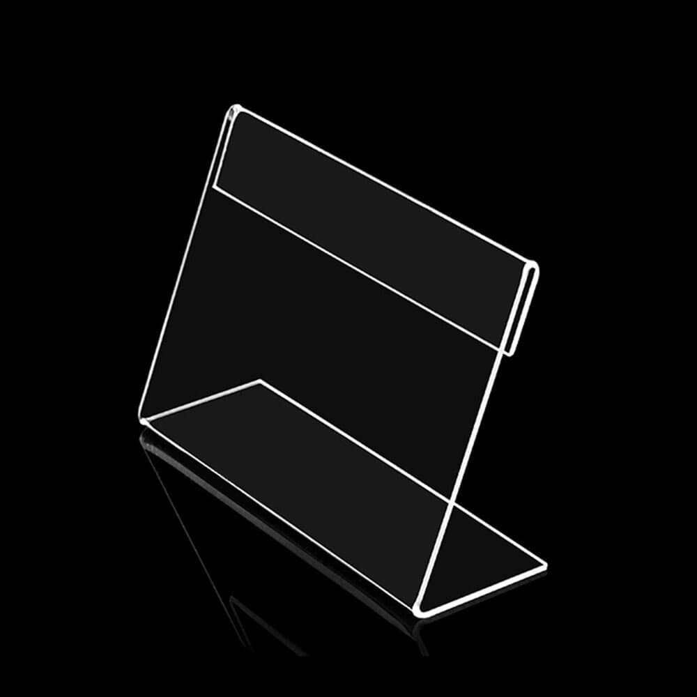 아크릴 쇼케이스(7.5x5.5cm)/ L자형 명함꽂이 pop꽂이