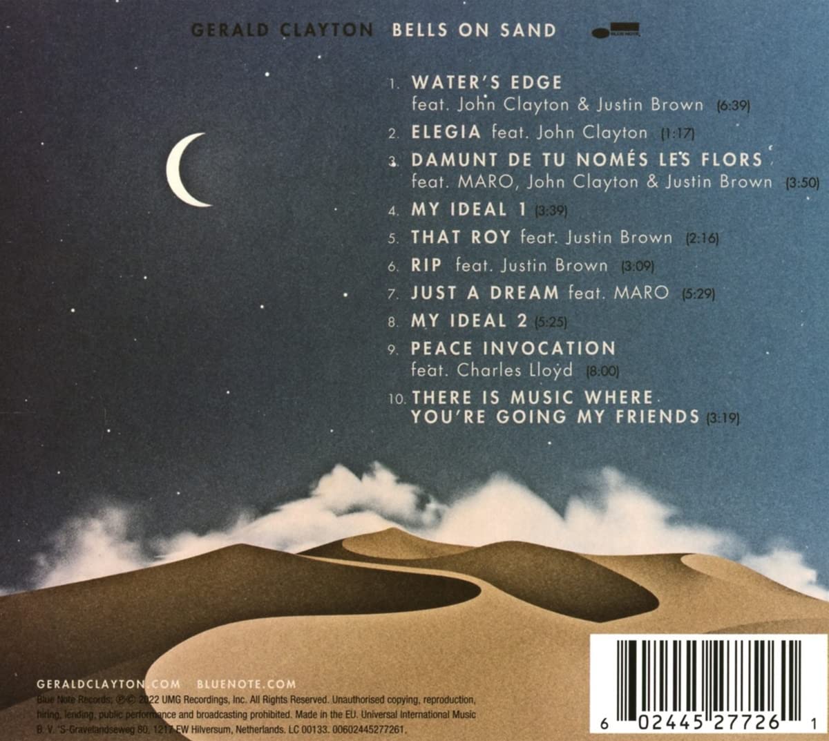 Gerald Clayton (제럴드 클레이톤) - Bells On Sand
