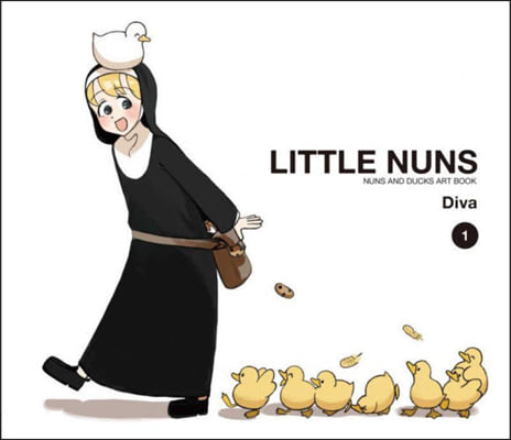 LITTLE NUNS NUNS AND DUCKS ART BOOK 1