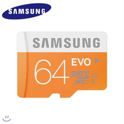 삼성 T-FLASH 메모리카드 microSDXC Class10 EVO UHS-1 (64GB) MB-MP64D