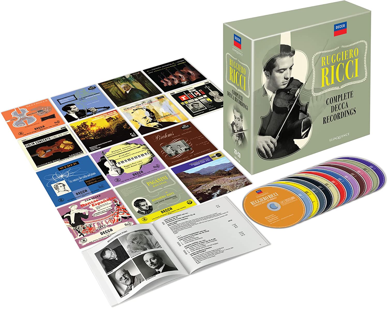 Ruggiero Ricci 루지에로 리치 데카 레코딩 전집 (Complete Decca Recordings)