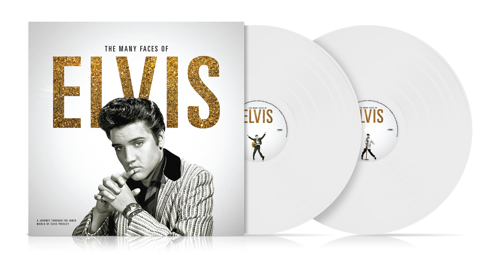 엘비스 프레슬리 모음집 (Many Faces Of Elvis Presley) [화이트 컬러 2LP]