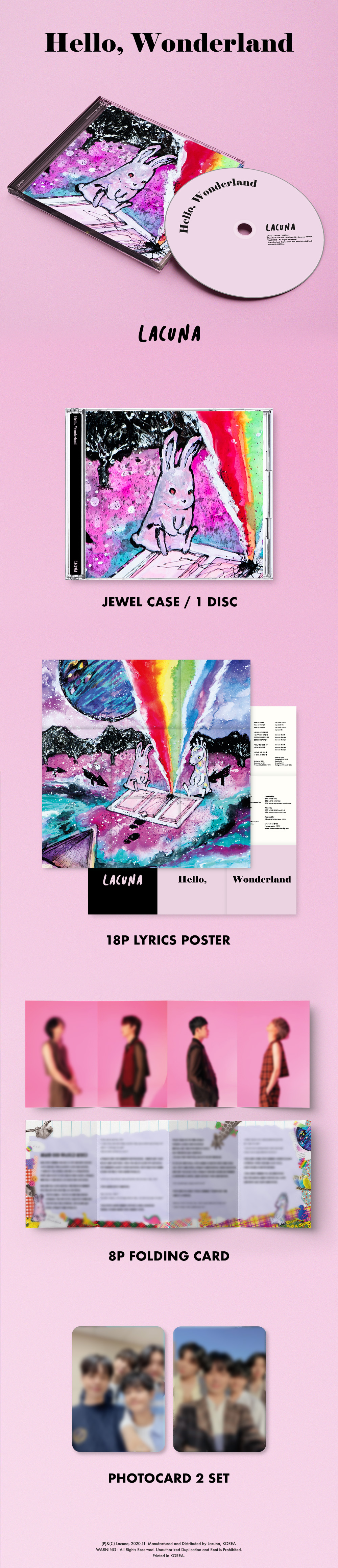 라쿠나 (Lacuna) - Hello, Wonderland (Happy Robot Edition) | 라쿠나