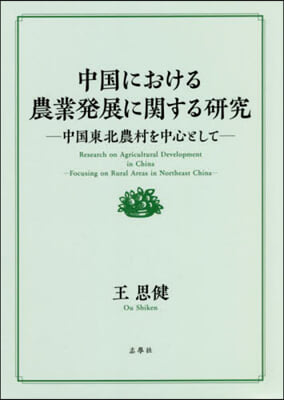 中國における農業發展に關する硏究