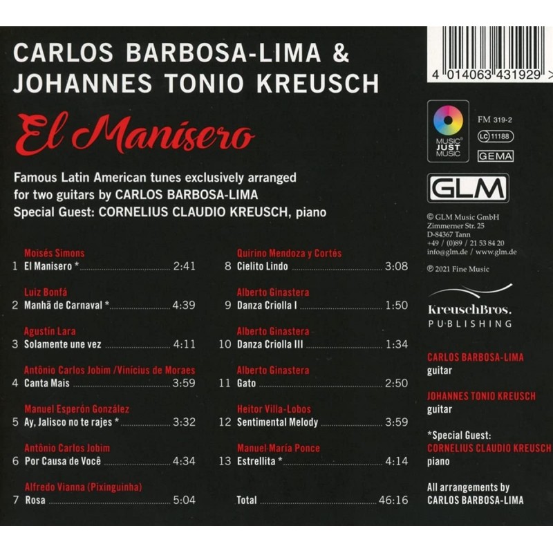 Carlos Barbosa - Lima / Johannes Tonio Kreusch - El Manisero