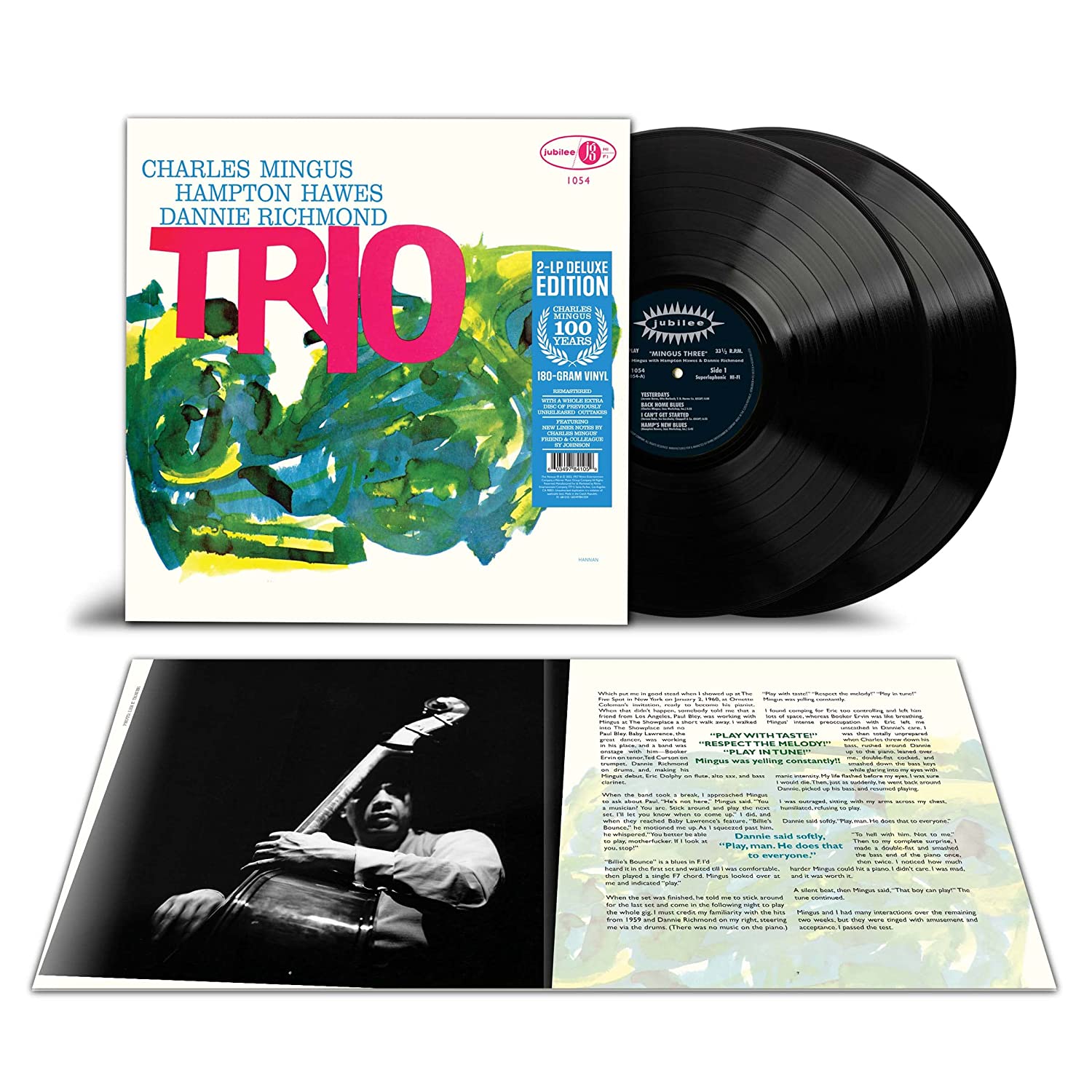 Charles Mingus (찰스 밍거스) - Trio (Mingus Three) [2LP]