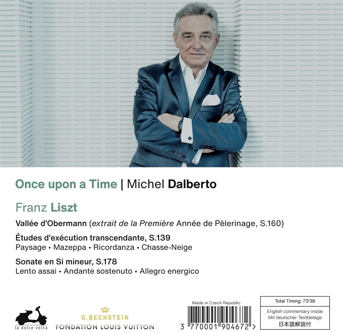 Michel Dalberto 리스트: 순례의 해 `오베르망의 골짜기`, 초절기교 연습곡 중, 피아노 b단조 