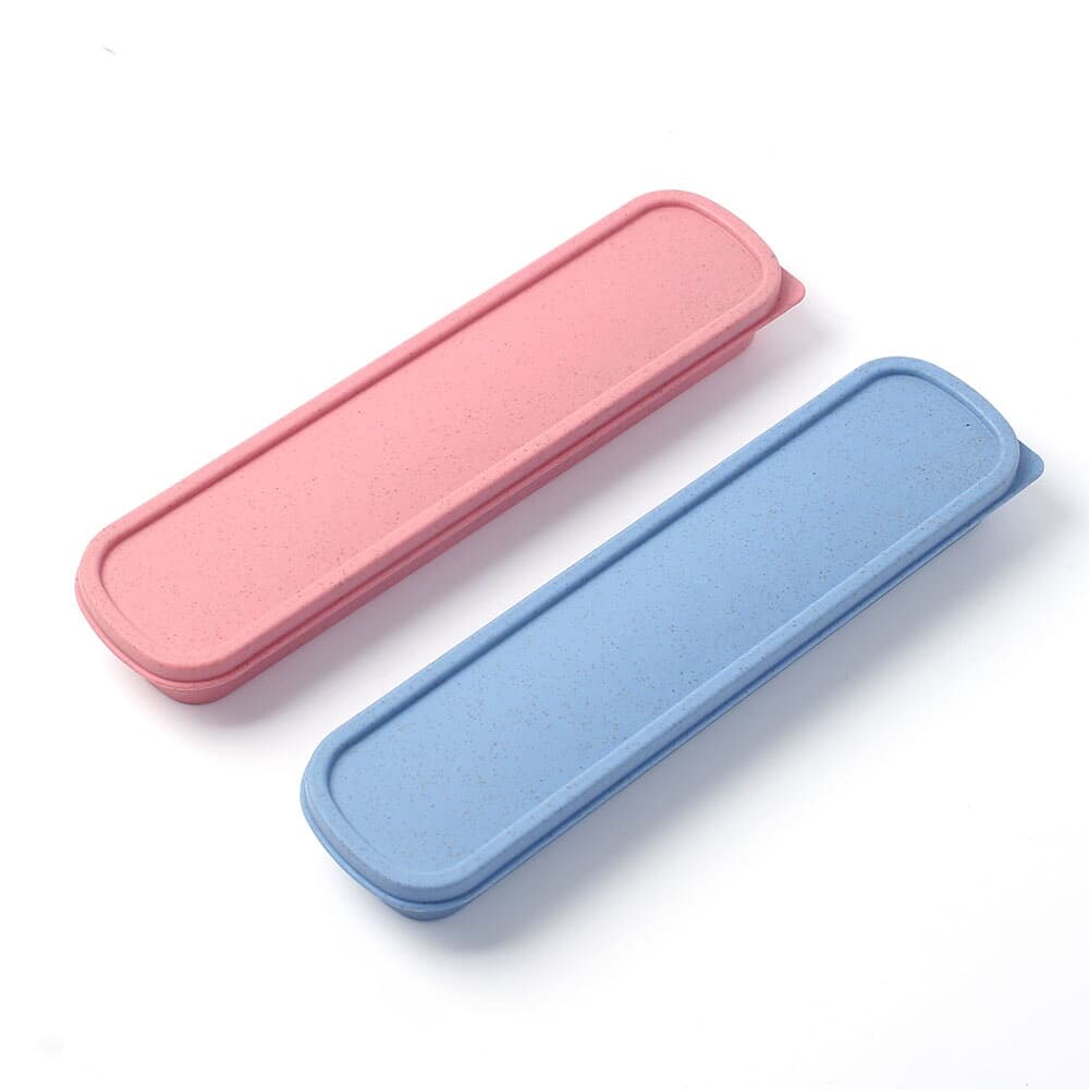 쿡시티 휴대용 수저 2세트(블루+핑크) 개인 숟가락