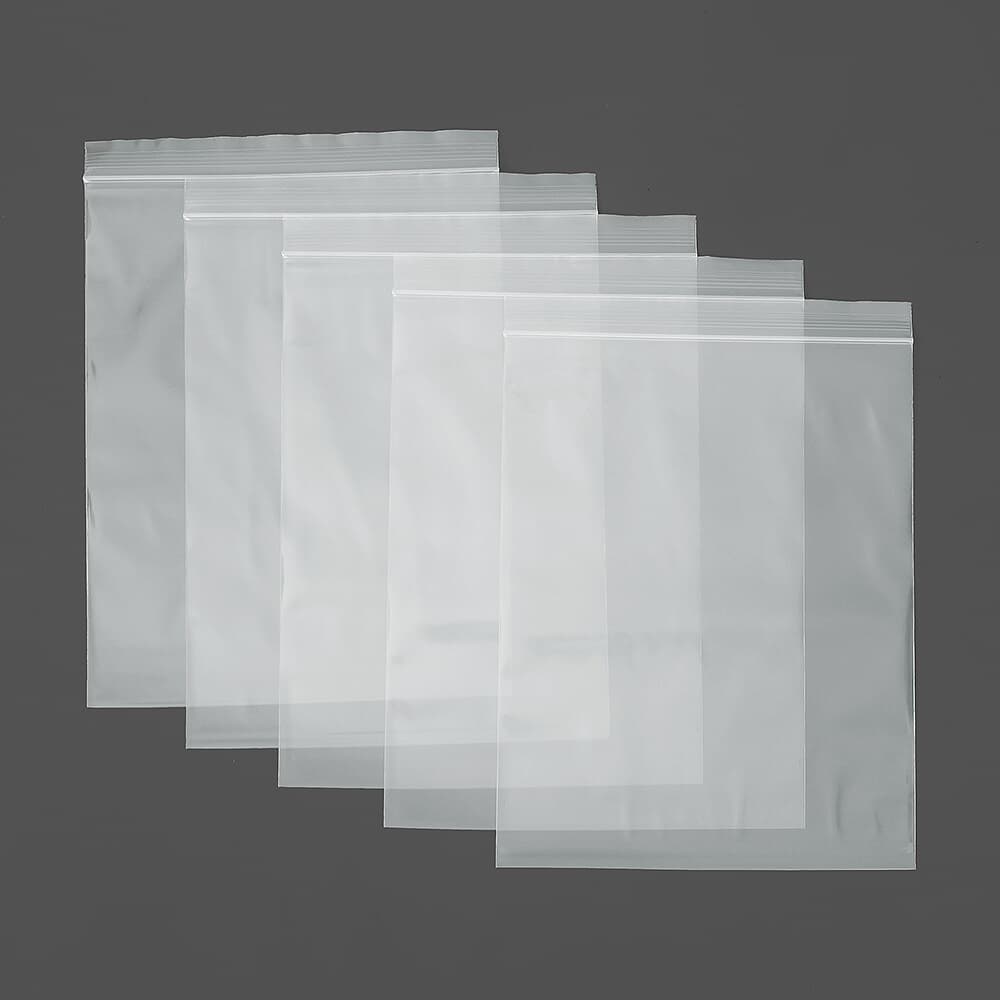 튼튼한 PE 지퍼백 100p세트(14x20cm) 투명 포장 위생