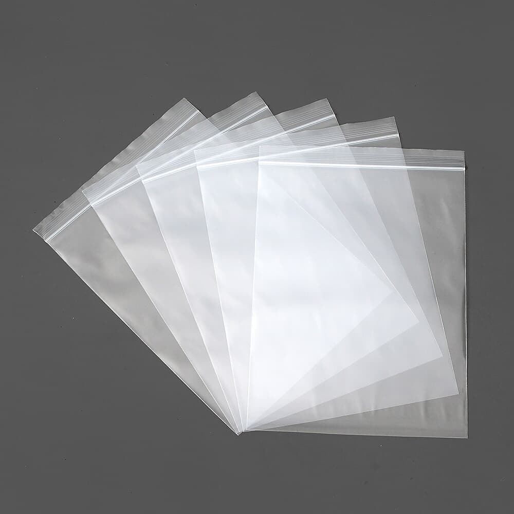 튼튼한 PE 지퍼백 100p세트(14x20cm) 투명 포장 위생