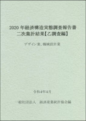 2020年經濟構造實態調査報 デザイン業