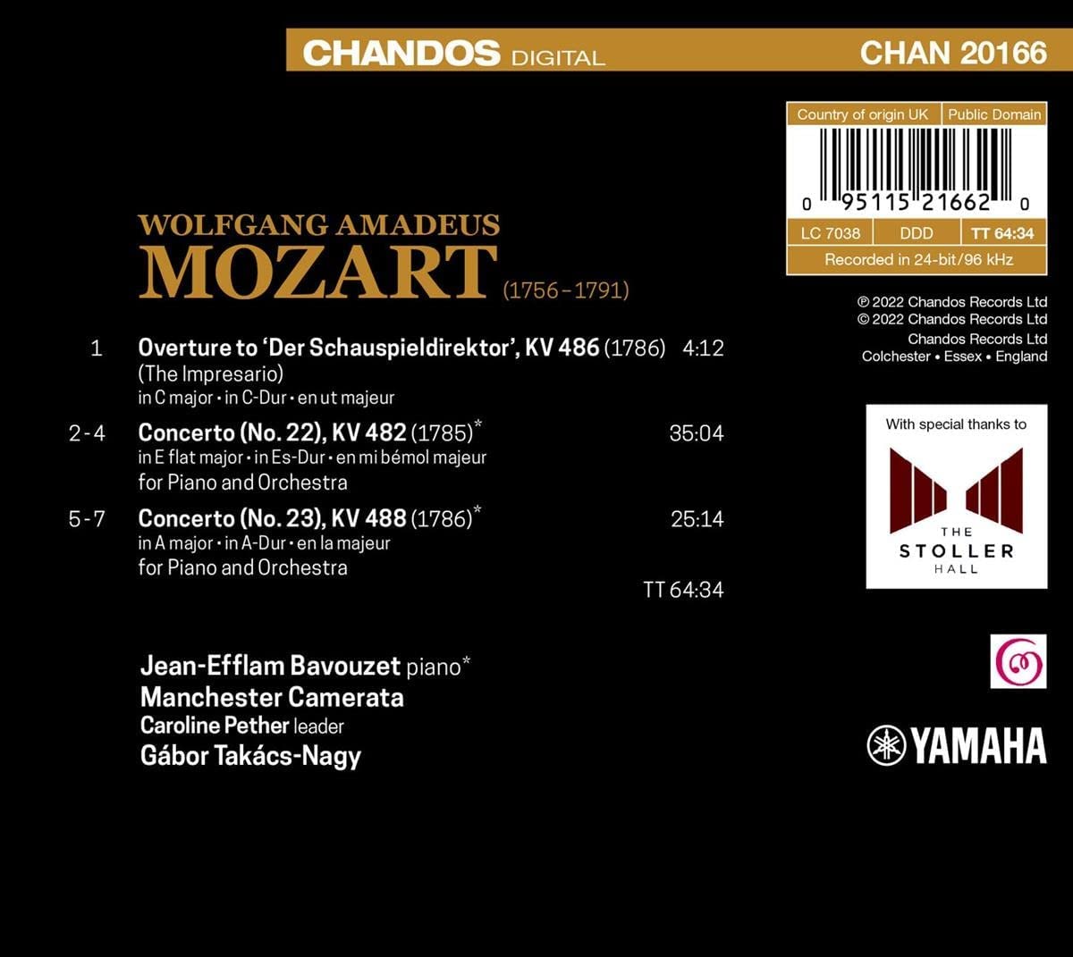 Jean-Efflam Bavouzet 모차르트: 피아노 협주곡 6집 - 장 에플람 바부제 (Mozart: Piano Concertos, Vol. 6)
