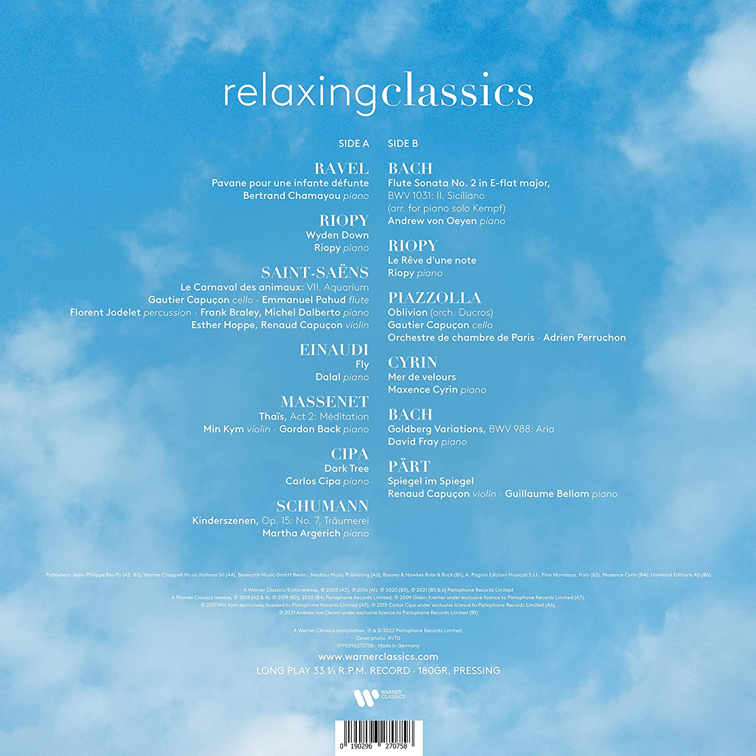 편안한 클래식 (Relaxing Classics) [LP]