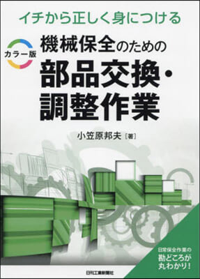 機械保全のための部品交換.調整作業