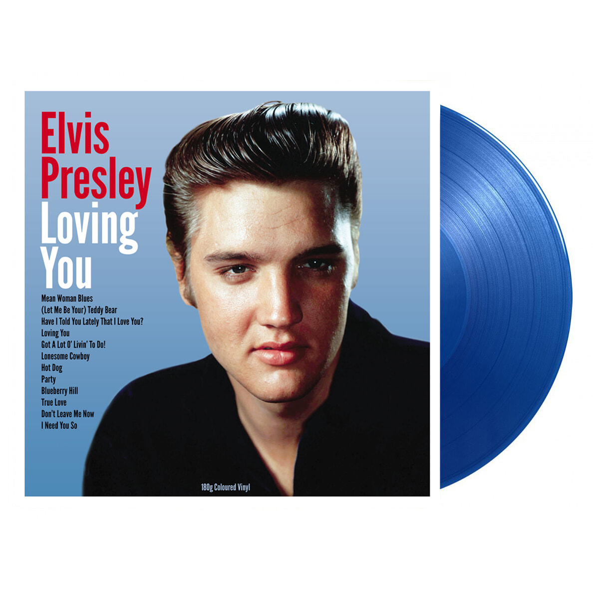 Elvis Presley (엘비스 프레슬리) - Loving You [블루 컬러 LP]