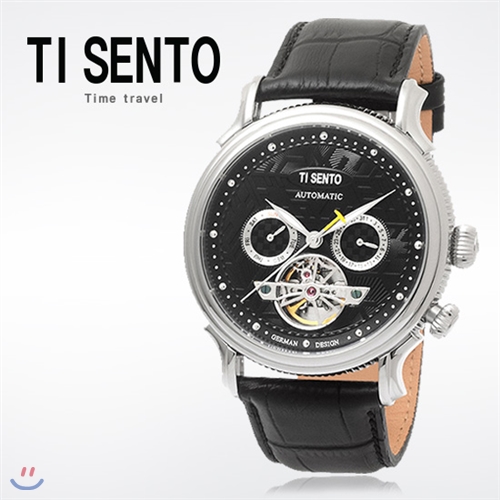 [백화점 AS가능] 티센토 TI SENTO 가죽 시계 TS50011WTB_MULTI