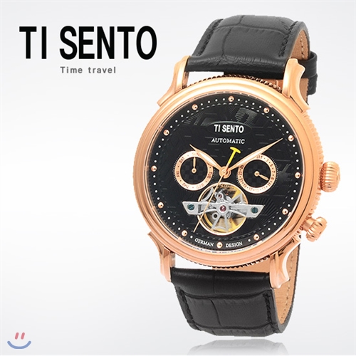 [백화점 AS가능] 티센토 TI SENTO 가죽 시계 TS50011RGB_MULTI