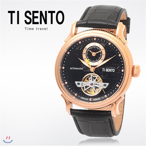 [백화점 AS가능] 티센토 TI SENTO 가죽 시계 TS50011RGB_DUAL