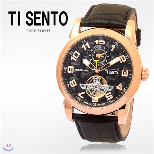 [백화점 AS가능] 티센토 TI SENTO 가죽 시계 TS50031RGB_DUAL