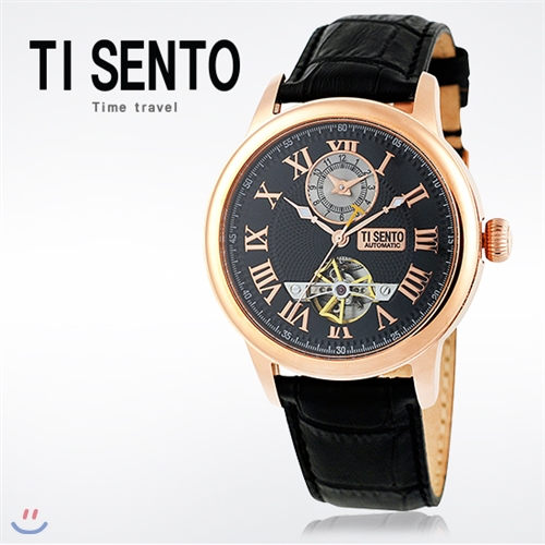 [백화점 AS가능] 티센토 TI SENTO 가죽 시계 TS50041RGB_DUAL