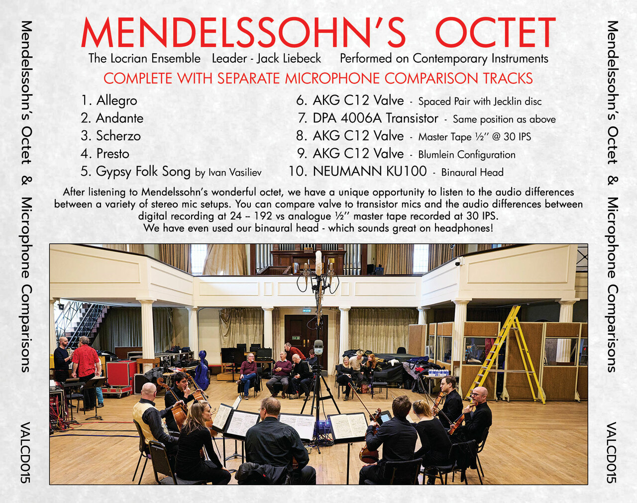 The Locrian Ensemble 멘델스존: 팔중주 (Mendelssohn's Octet)