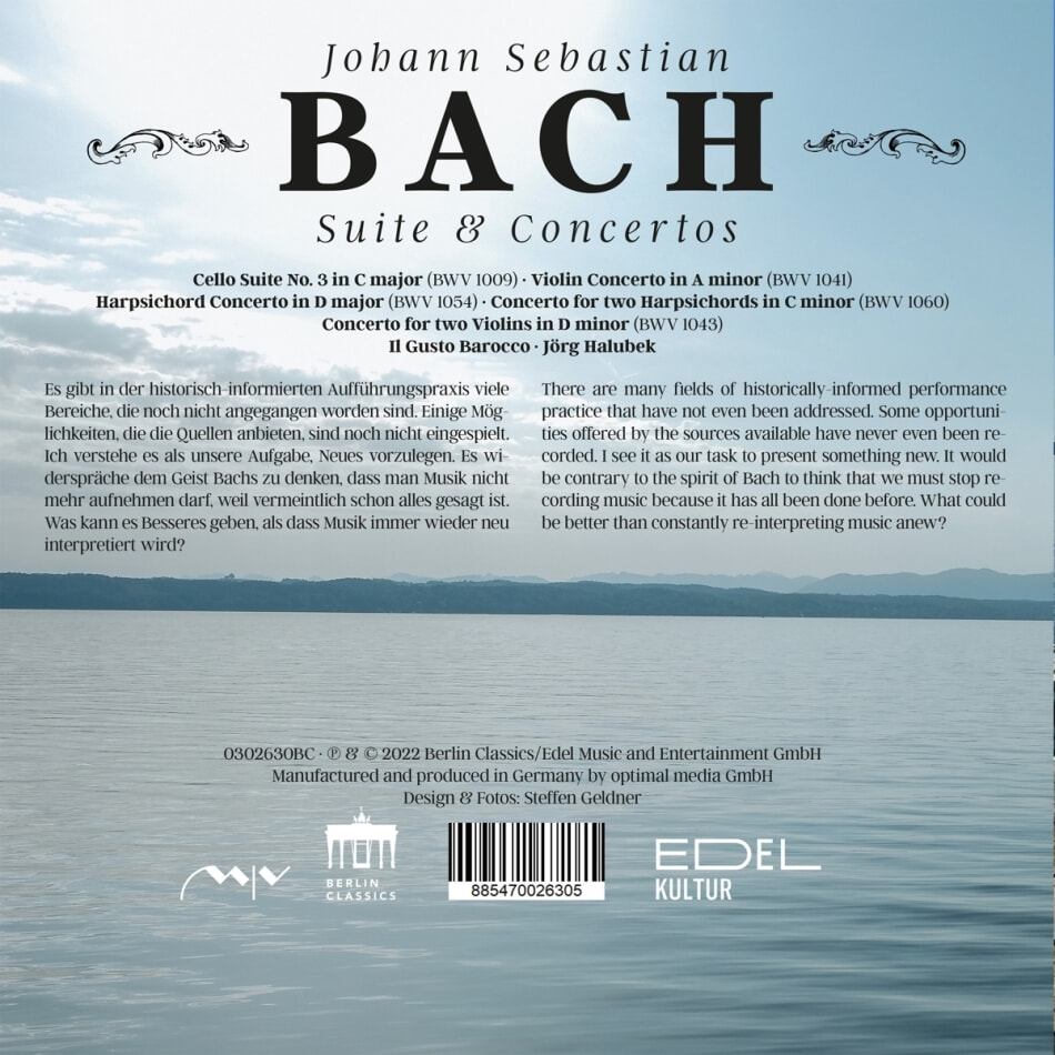 Il Gusto Barocco / Leila Schayegh 바흐: 바이올린 협주곡, 하프시코드 협주곡 (Bach: Suite & Concertos)