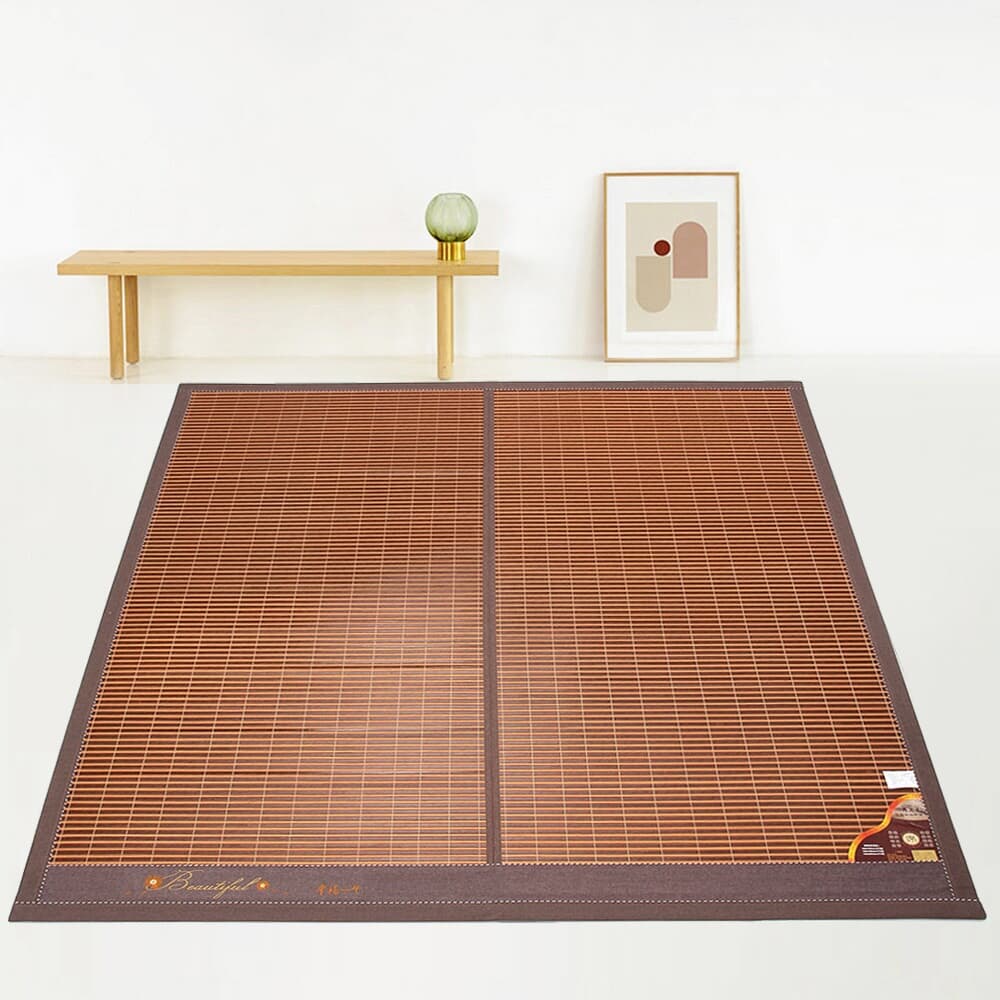 시원마루 여름 대자리(180x195cm) (모란) 여름돗자리 - 예스24