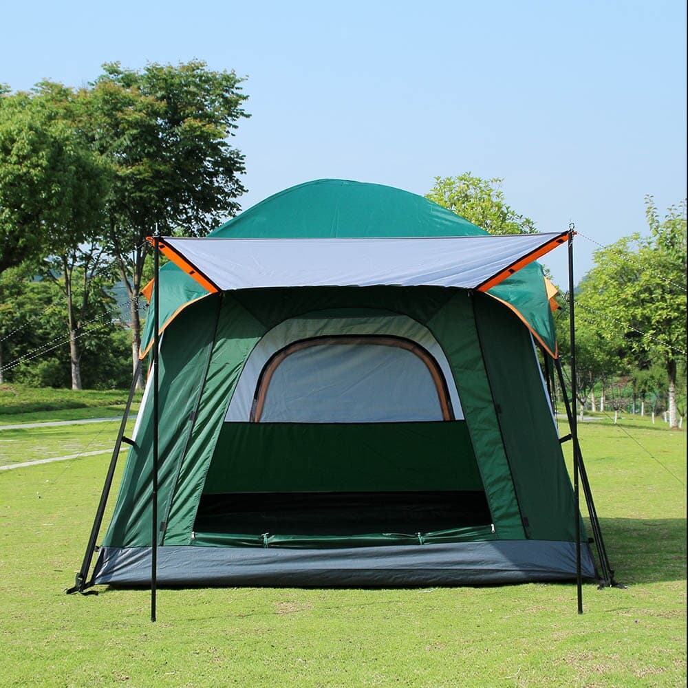 패밀리캠핑 거실형 텐트 캠핑 대형 리빙쉘 그린