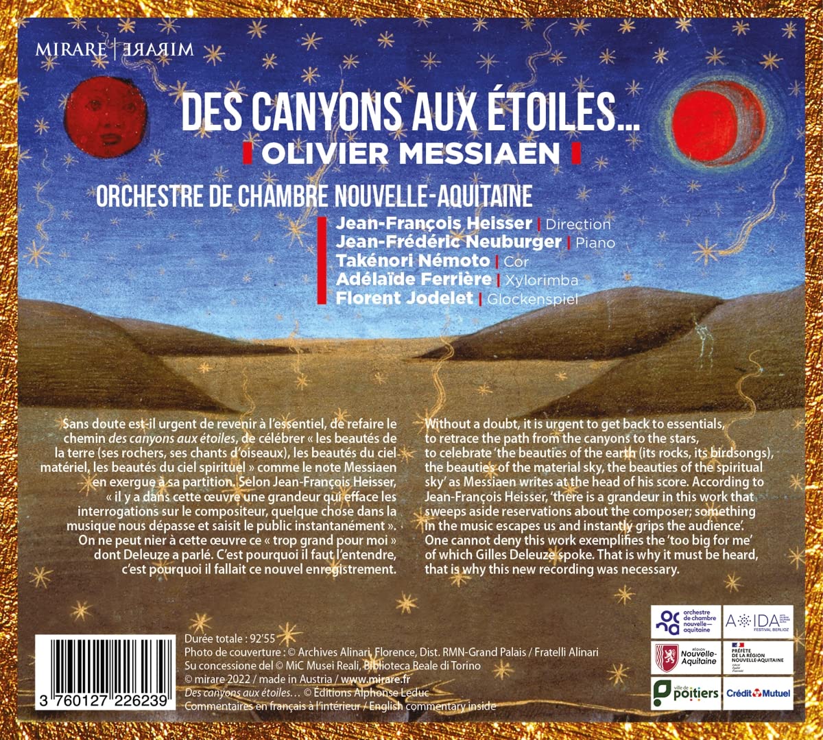 Jean-Frederic Neuburger 메시앙: 협곡에서 별들에게 (Messiaen: Des Canyons Aux Etoiles)
