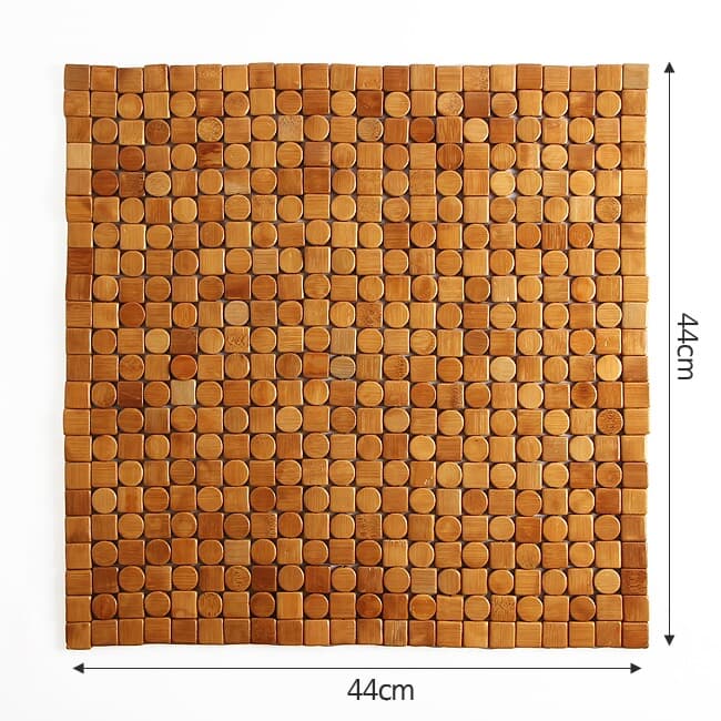 쿨썸머 동글네모 대나무 방석(44cm)
