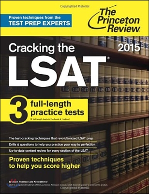 Princeton Review Cracking the Lsat With 3 Practice Tests, 2015
