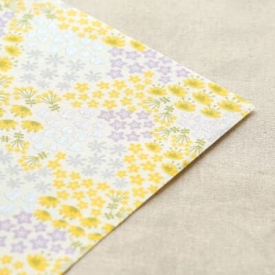 [DAILYLIKE] Fabric Sticker - Wildflower (flower bed)