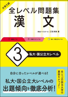 大學入試 全レベル問題集 漢文(3)