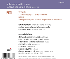 Rinaldo Alessandrini 비발디: 조화의 영감 전곡 / 바흐: 건반 협주곡 (Vivaldi: 12 Concerti Op.3 'L'estro armonico' / Bach: Organ Concertos, Keyboard Concertos) 