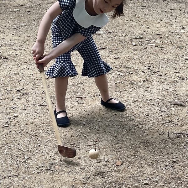 톡스 원목 나무 유아 아기 키즈 아동 어린이 골프 골프채 장난감 완구 놀이