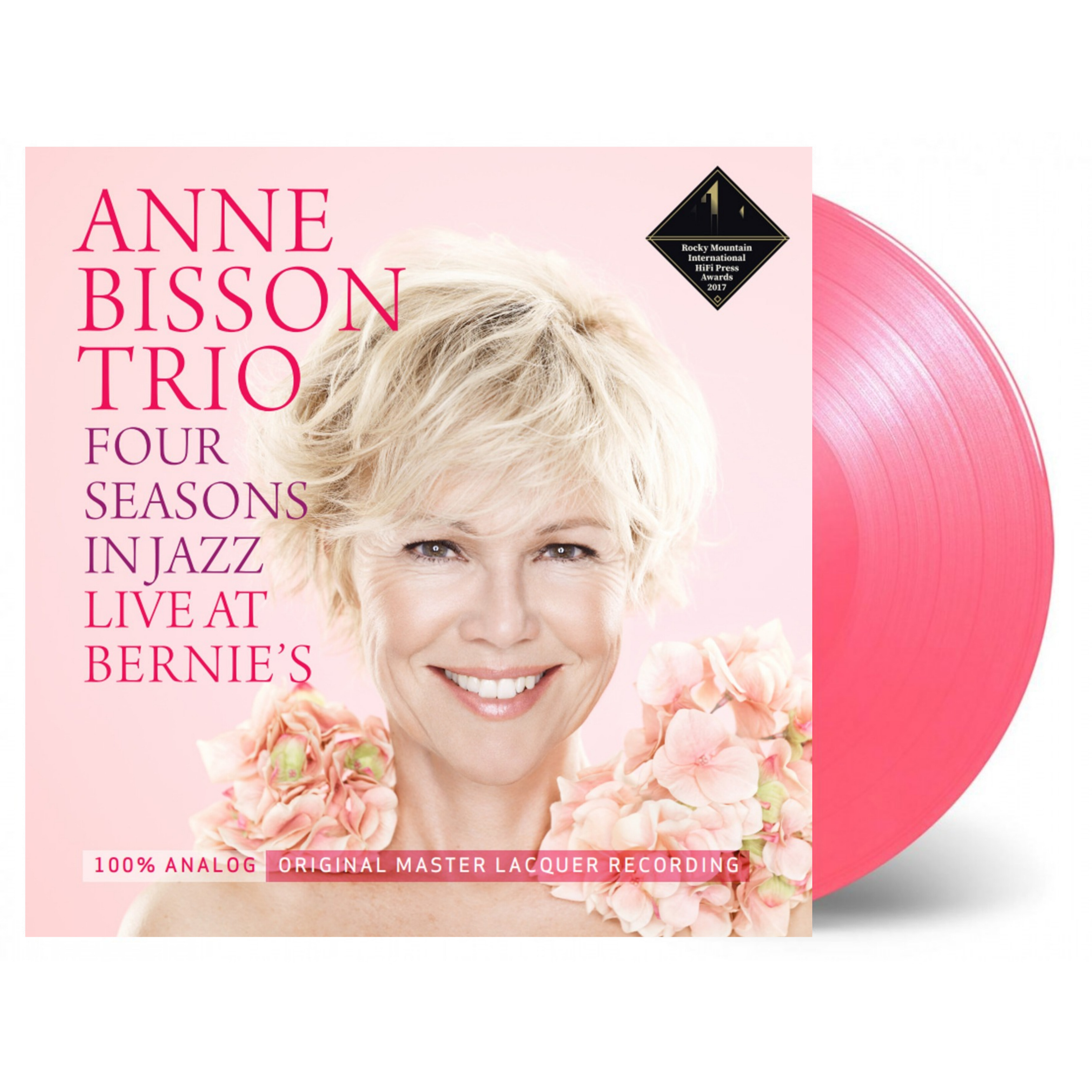 Anne Bisson (앤 비송) - Four Seasons In Jazz Live At Bernie's [핑크 컬러 LP] 