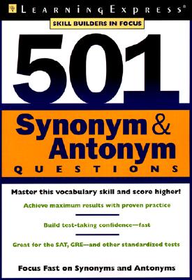 501 Synonyms & Antonym Questions