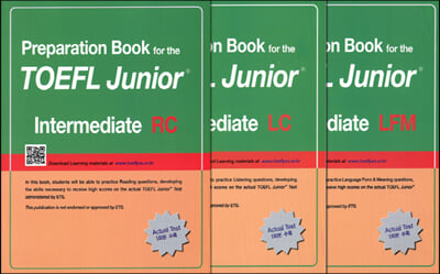 Preparation Book for the TOEFL Junior Test Intermediate Set (LC + LFM + RC)