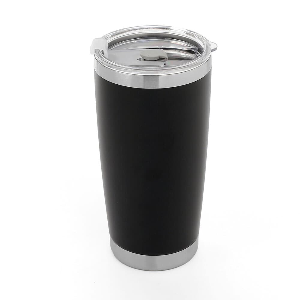 뉴웨이 밀폐 뚜껑 텀블러 스텐 휴대용보냉컵 블랙