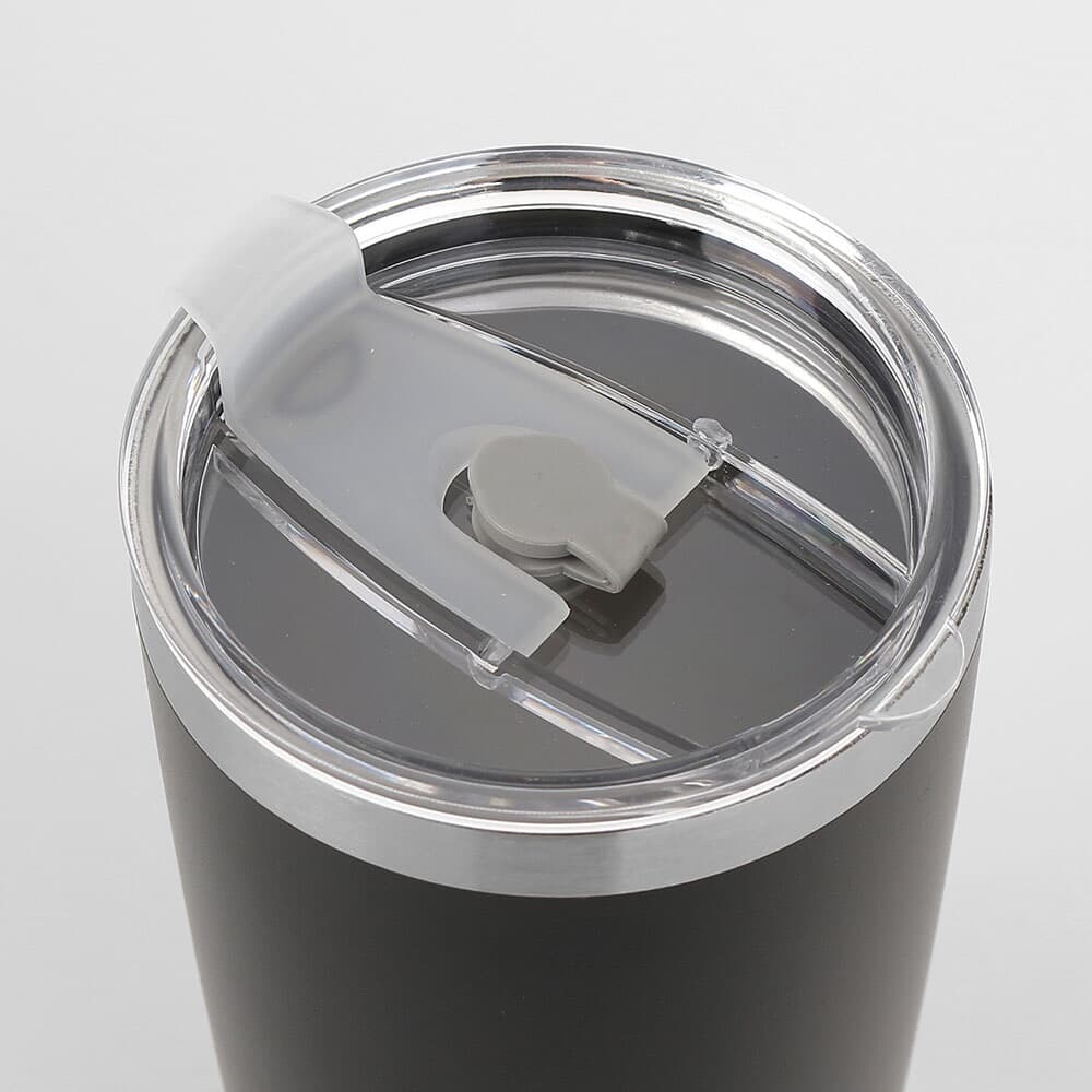 뉴웨이 밀폐 뚜껑 텀블러 스텐 휴대용보냉컵 블랙