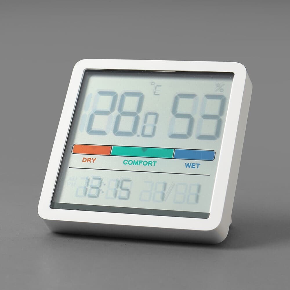 라이프홈 디지털 온습도계 실내온도계 탁상용시계