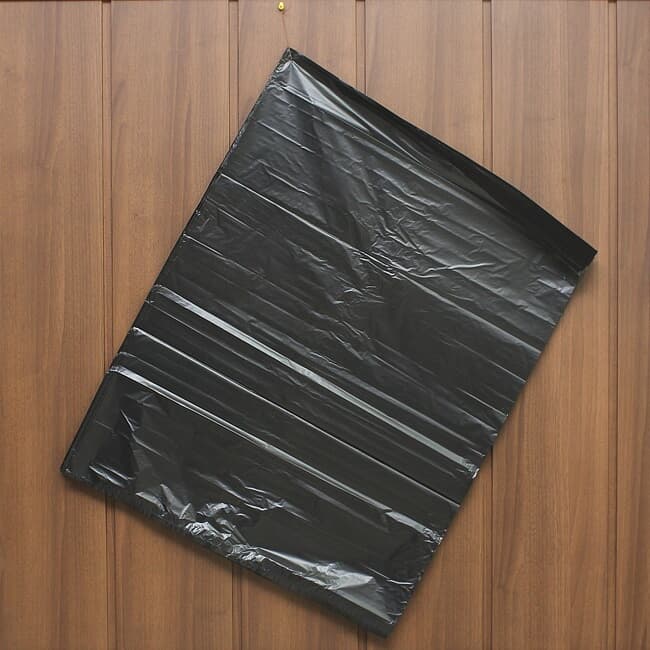 검정 평판 비닐봉투 50매/50리터 야채봉투 쓰레기봉투