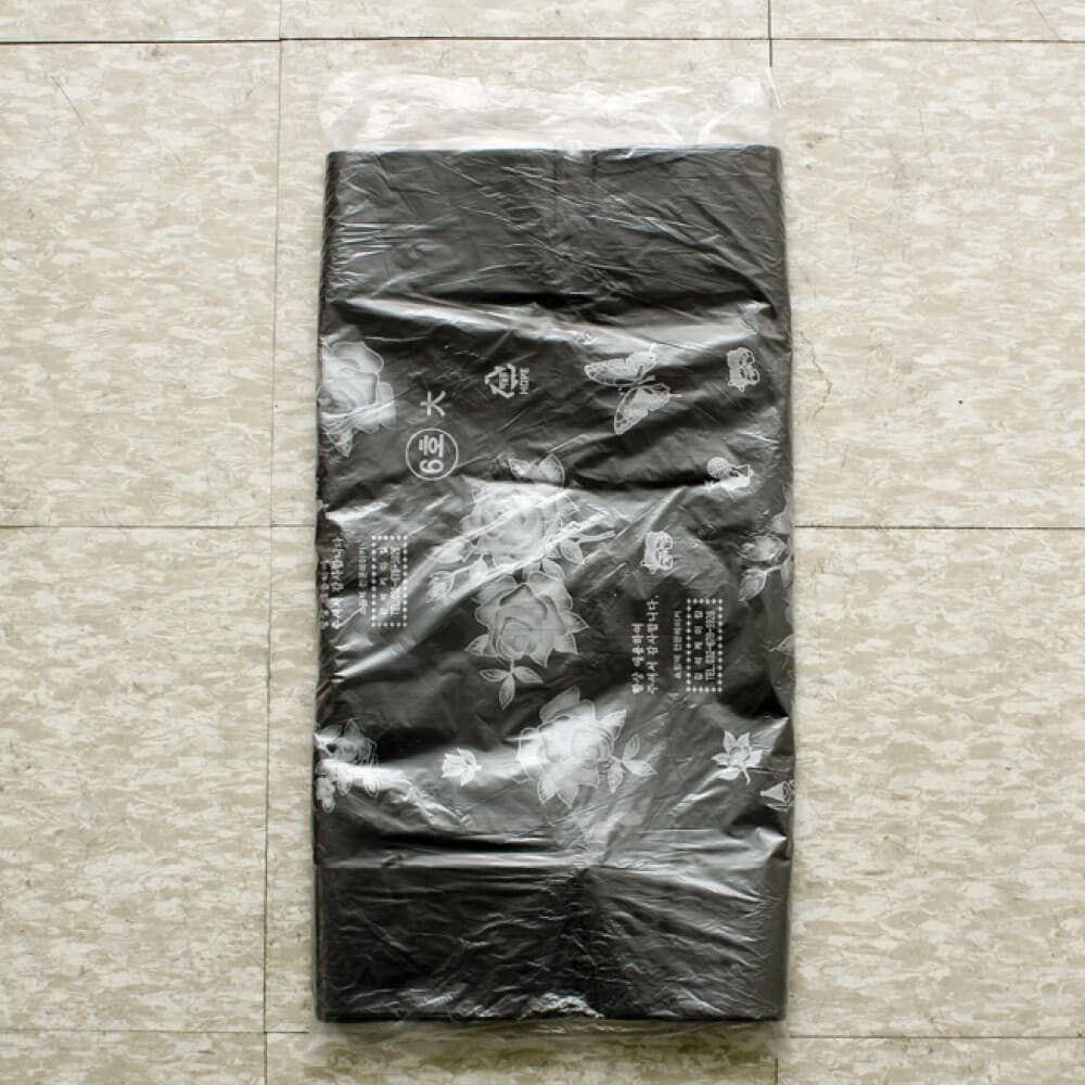이불 비닐봉투(검정-6호 대) 50p / 다용도 의류봉투