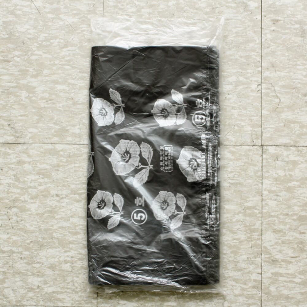 이불 비닐봉투(검정-5호) 50p / 다용도 의류봉투