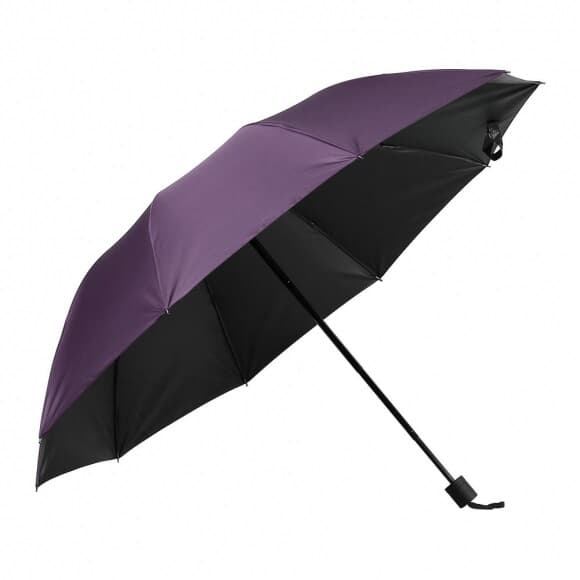 UV차단 대형 3단 우산(와인/퍼플)